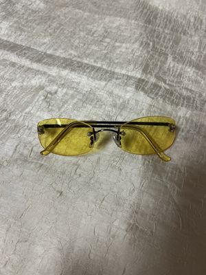 clear yellow glasses