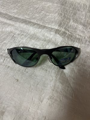 green edgy sunglasses