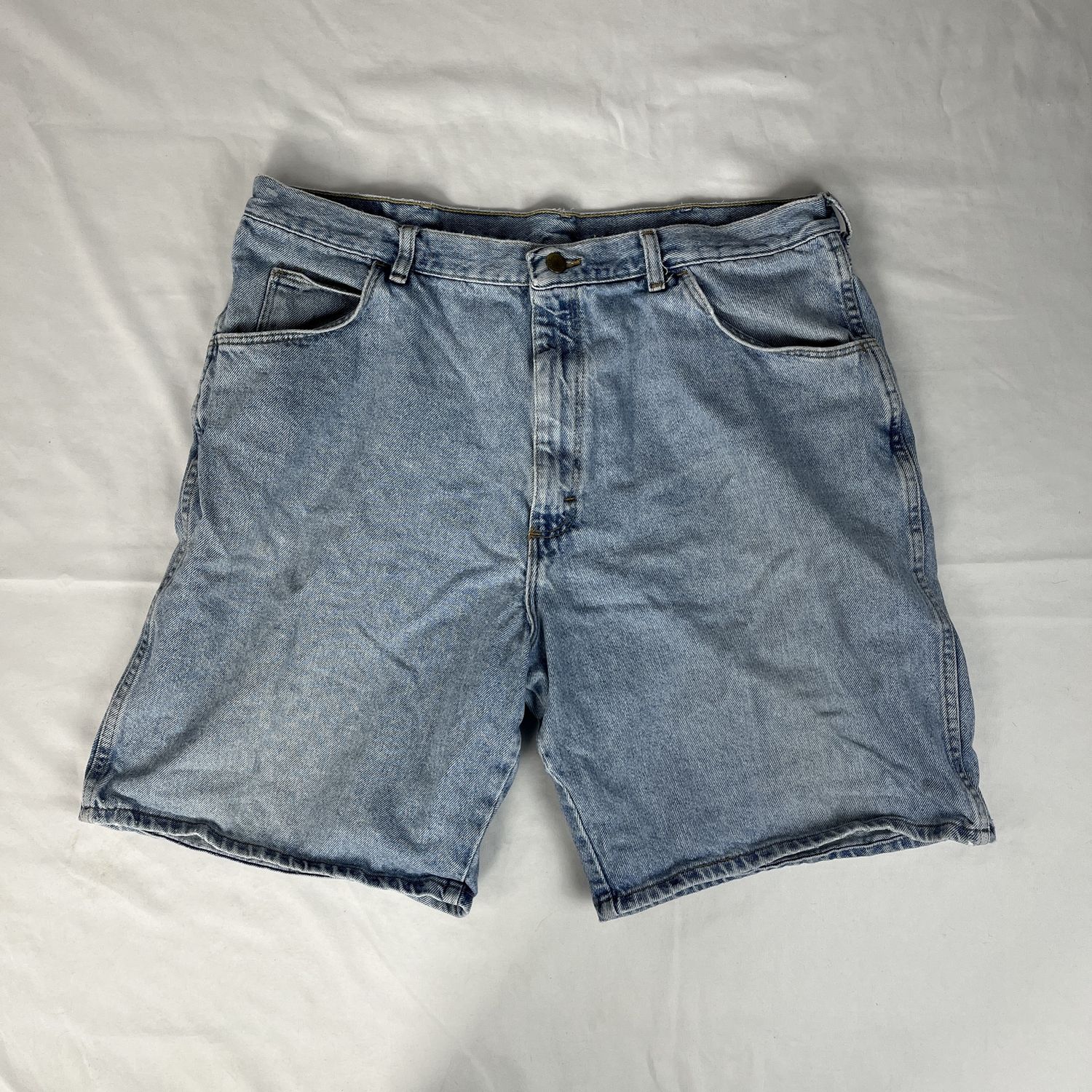 Light Wash Jorts