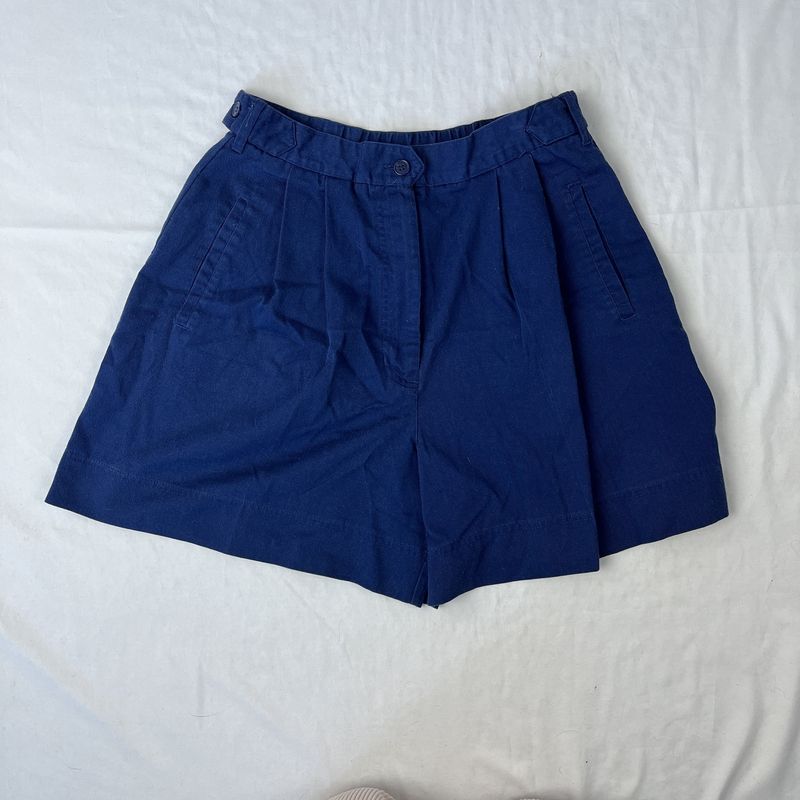 karen scott navy shorts