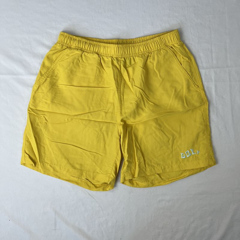 Yellow Golf Shorts