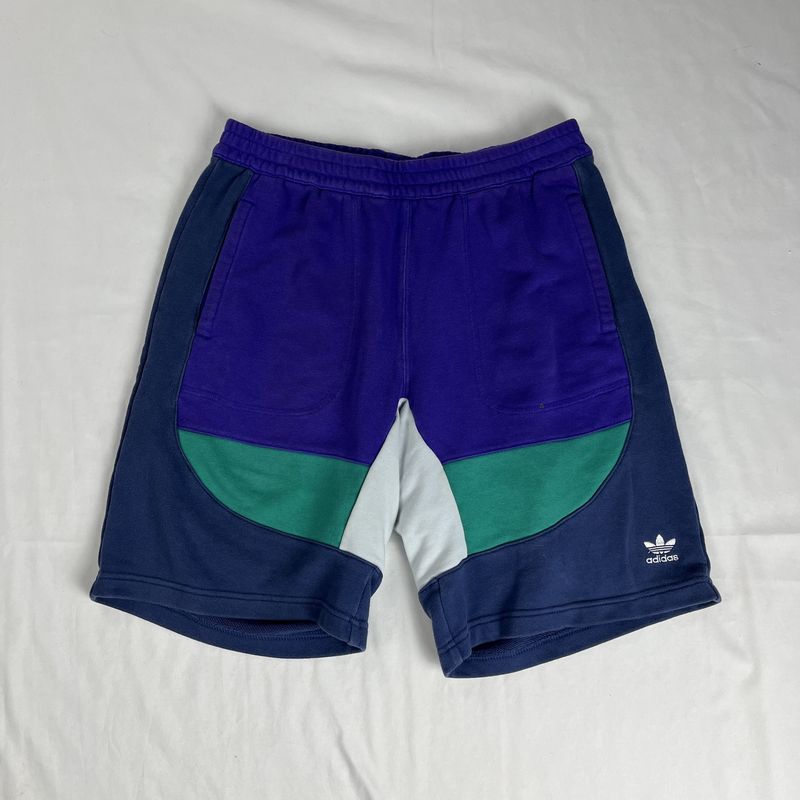 Multi-color adidas sweat shorts
