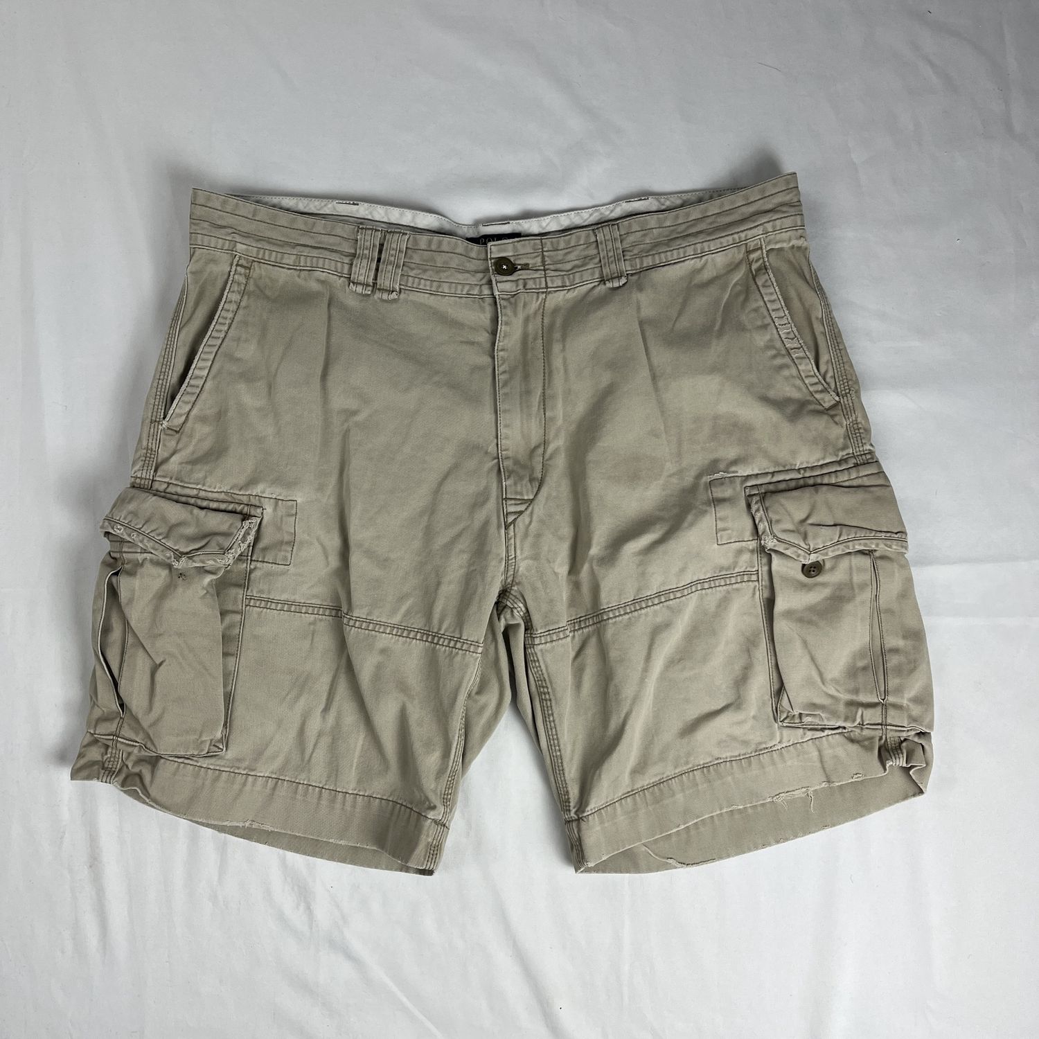 polo cargo khaki jorts