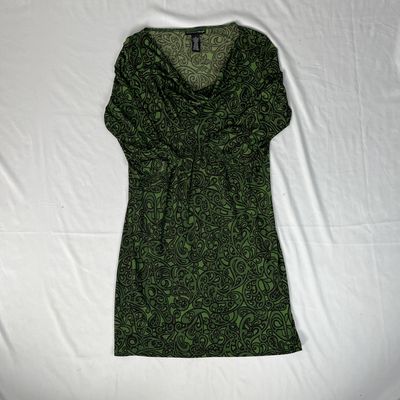Green Swirl Dress
