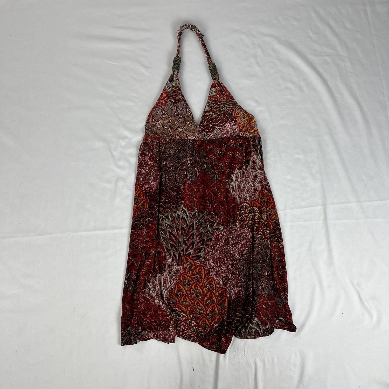 Red Halter Dress