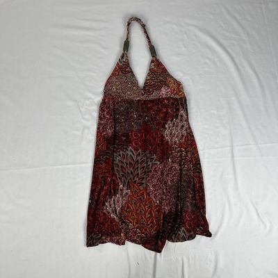 Red Halter Dress