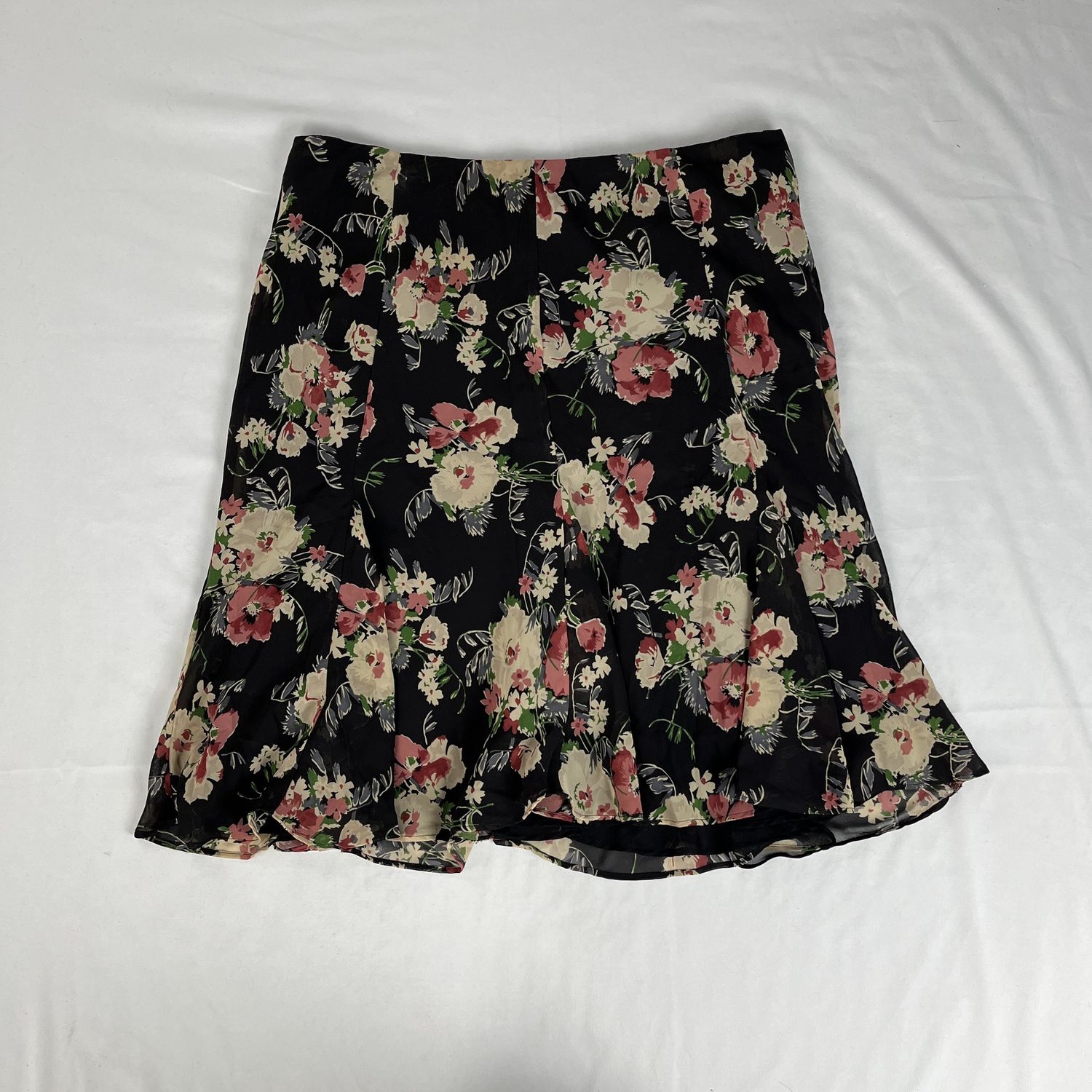 Floral Midi Skirt