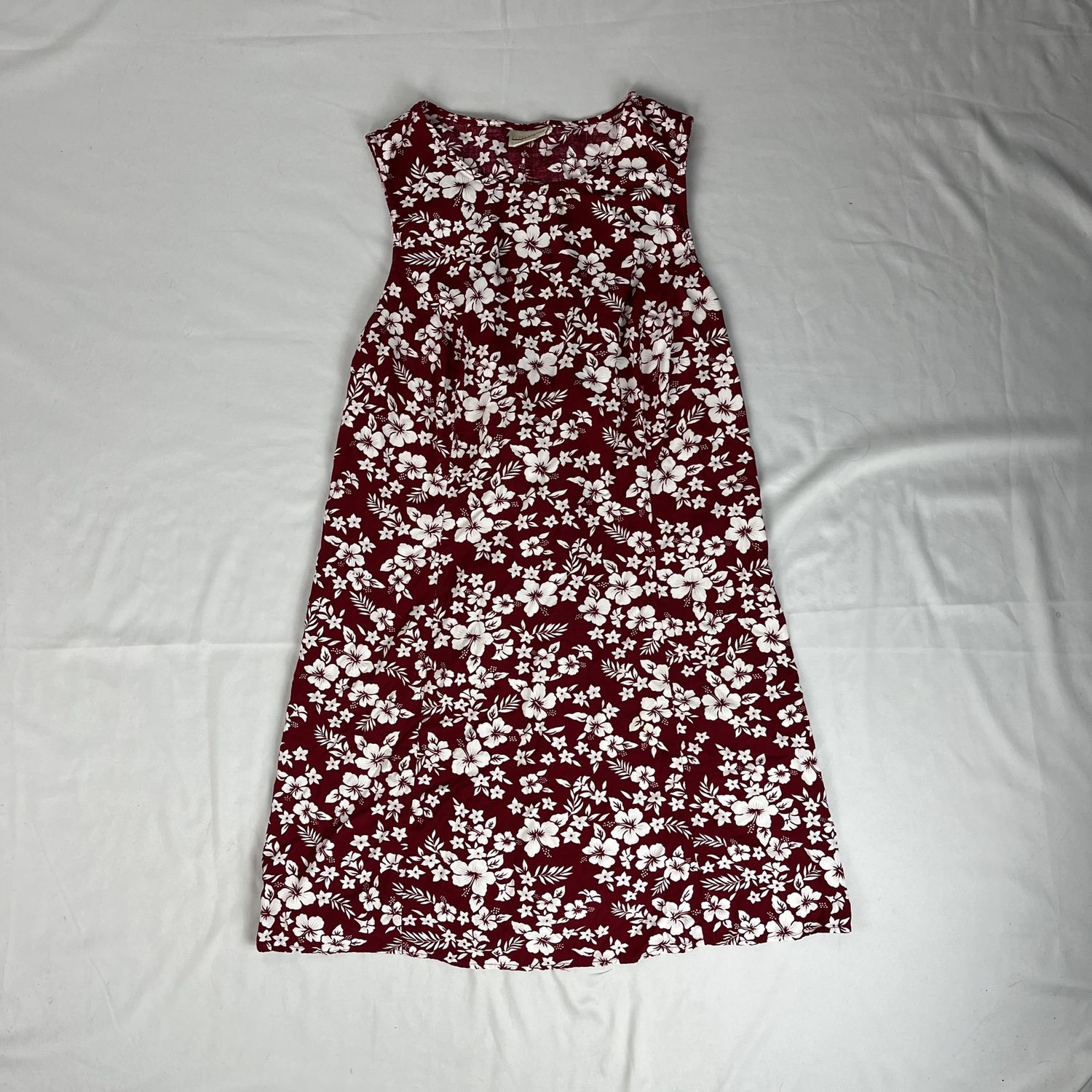 Red Hawaiian Dress