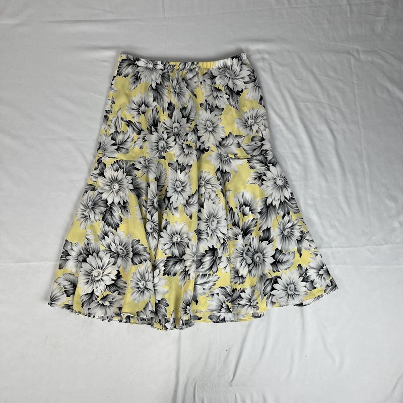 Yellow Flower Skirt