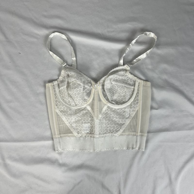 White Lace Corset