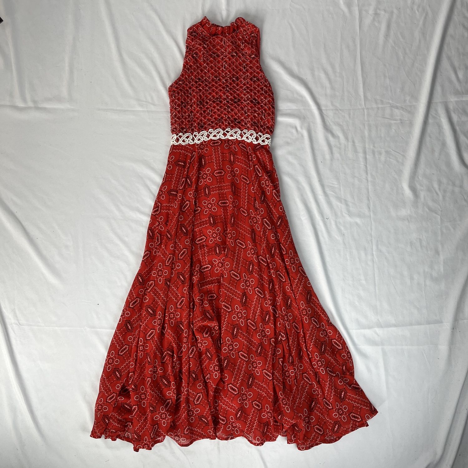 Red Garden Dress