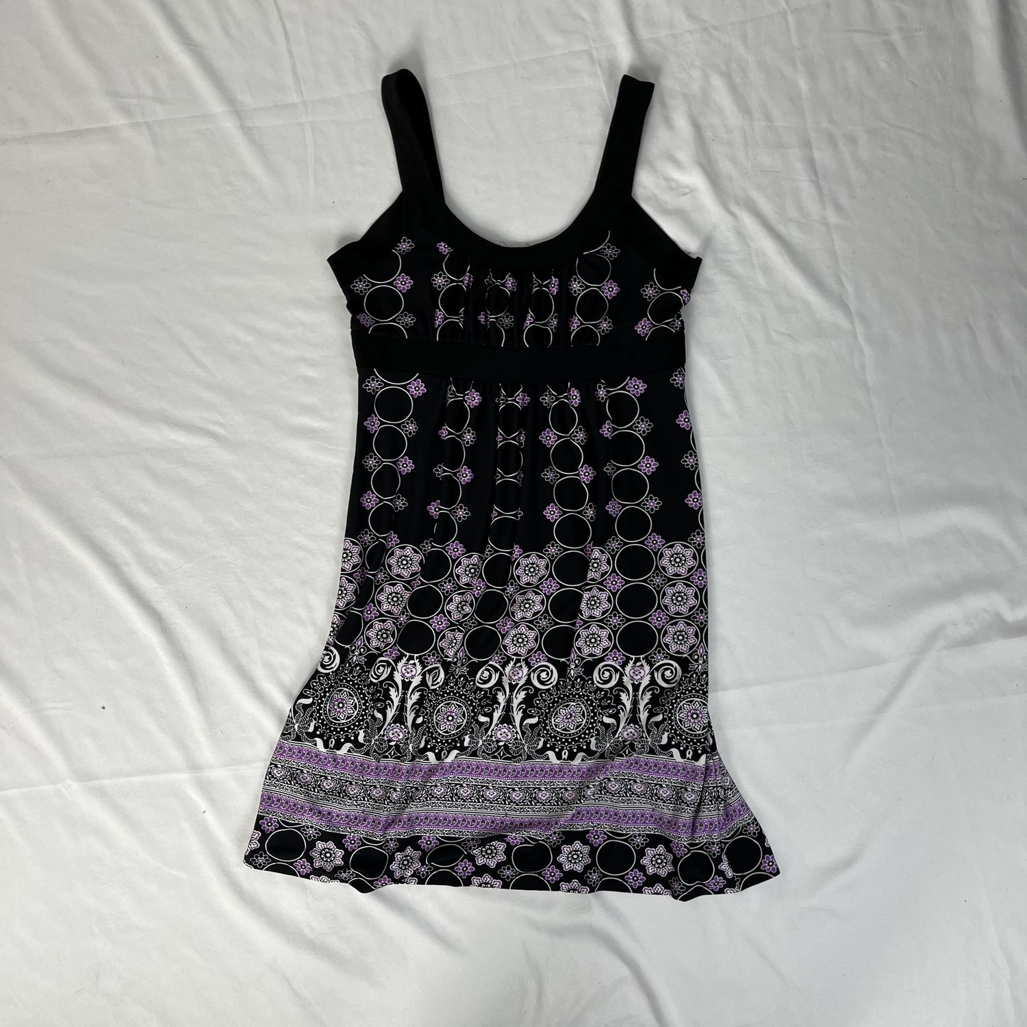 Purple Scoop Dress
