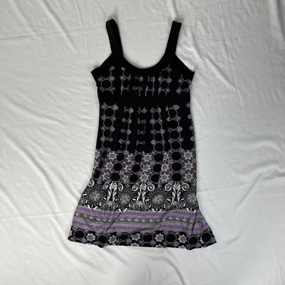 Purple Scoop Dress