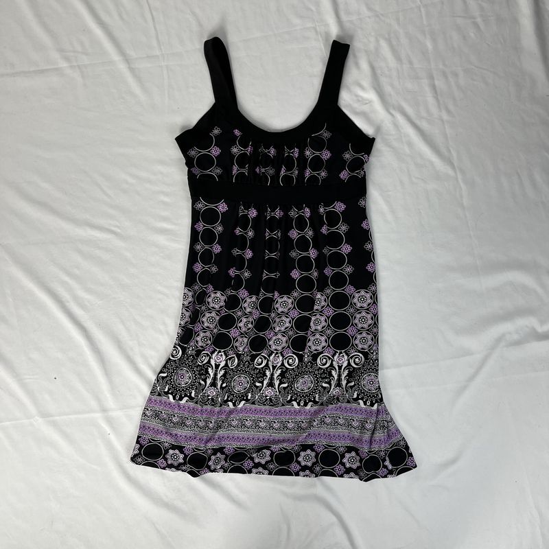 Purple Scoop Dress