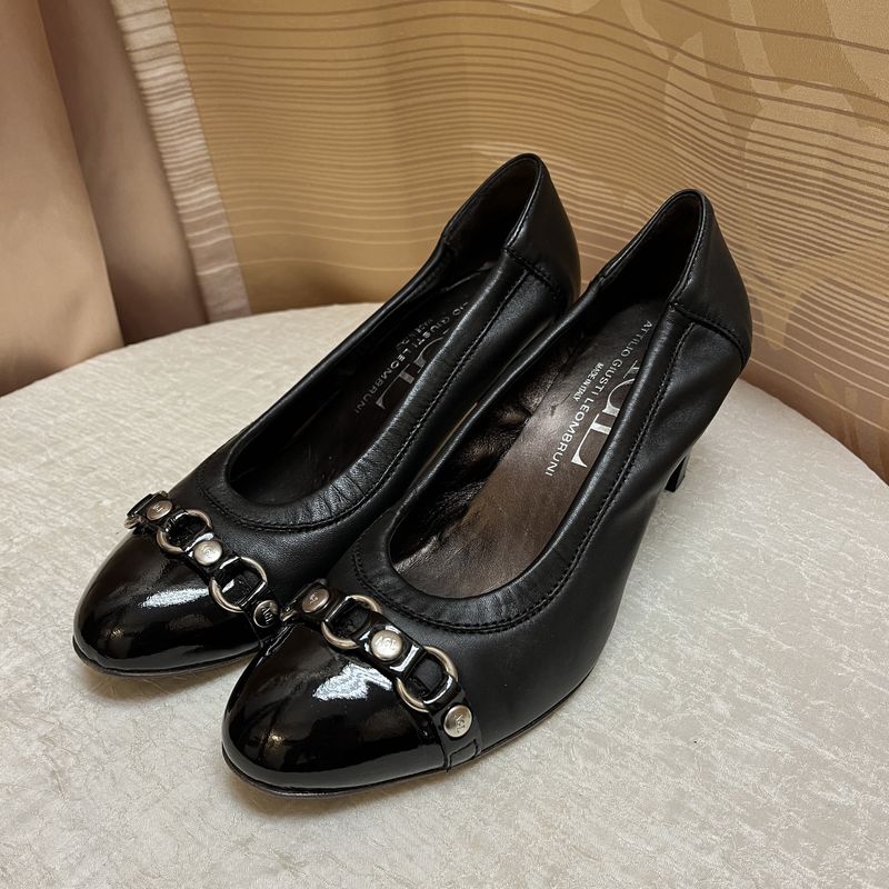 Leather Cap Toe