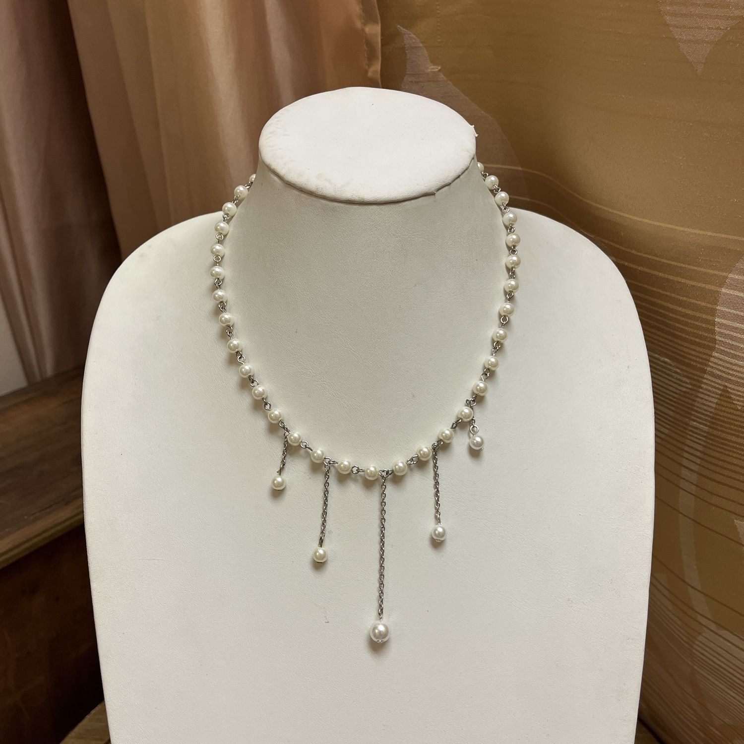 Pearl Waterfall necklace