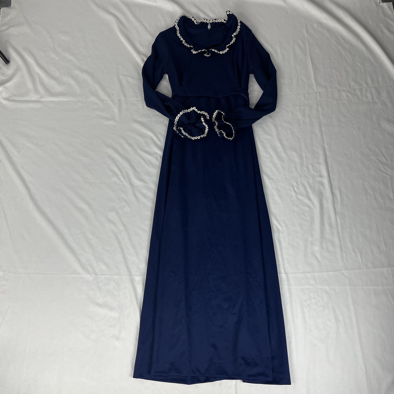 Blue Daisies Maxi Dress