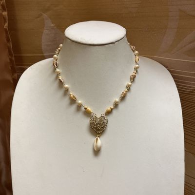 Sandy Heart Necklace