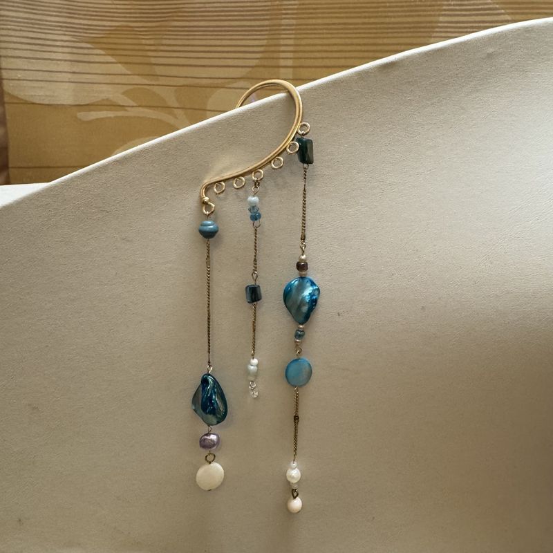 oceans ear cuff