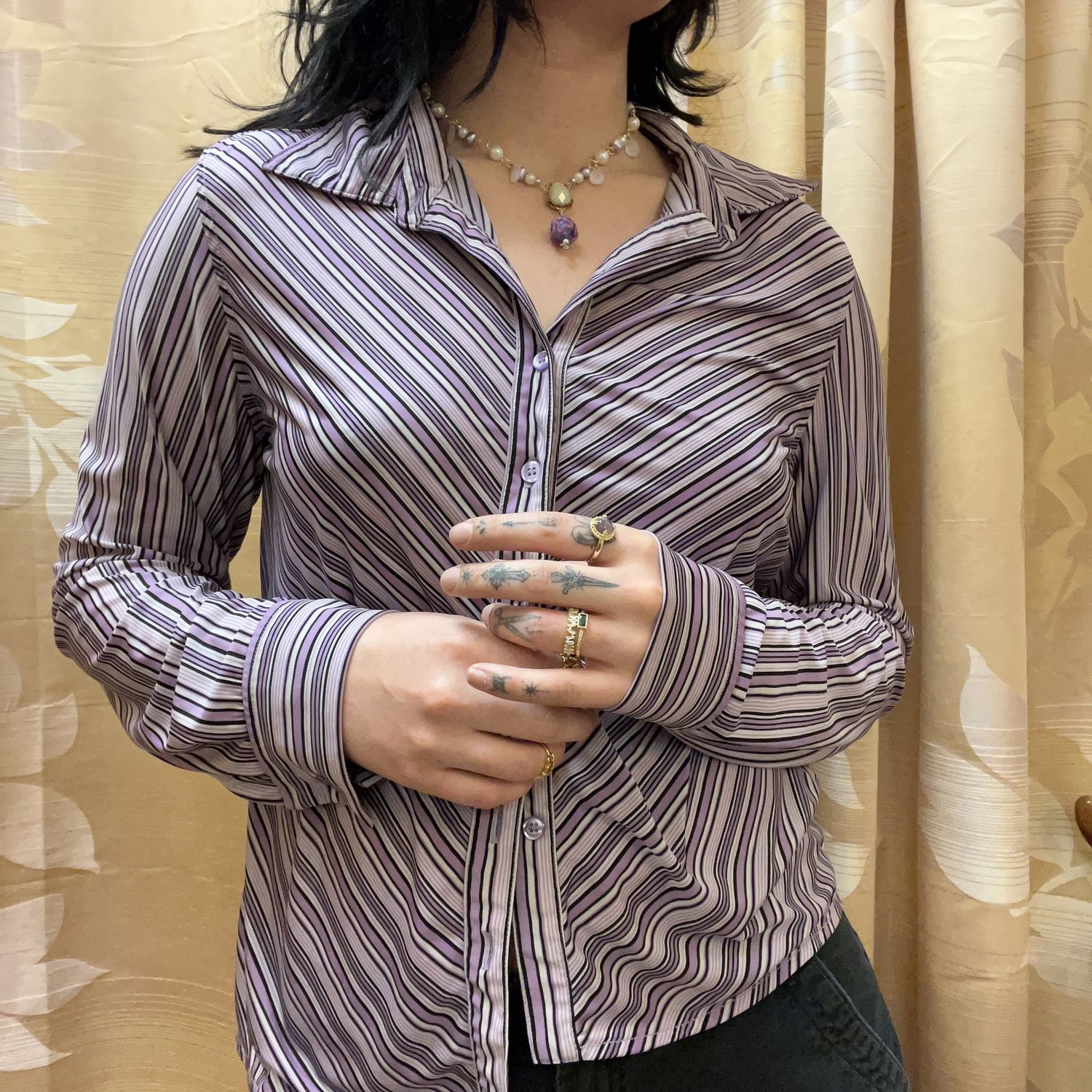 Stretchy Stripe Top