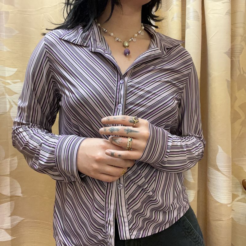 Stretchy Stripe Top
