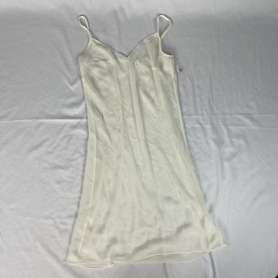 white sheer dress