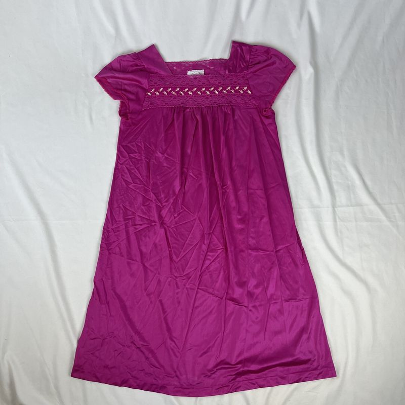 hot pink vanity fair dress