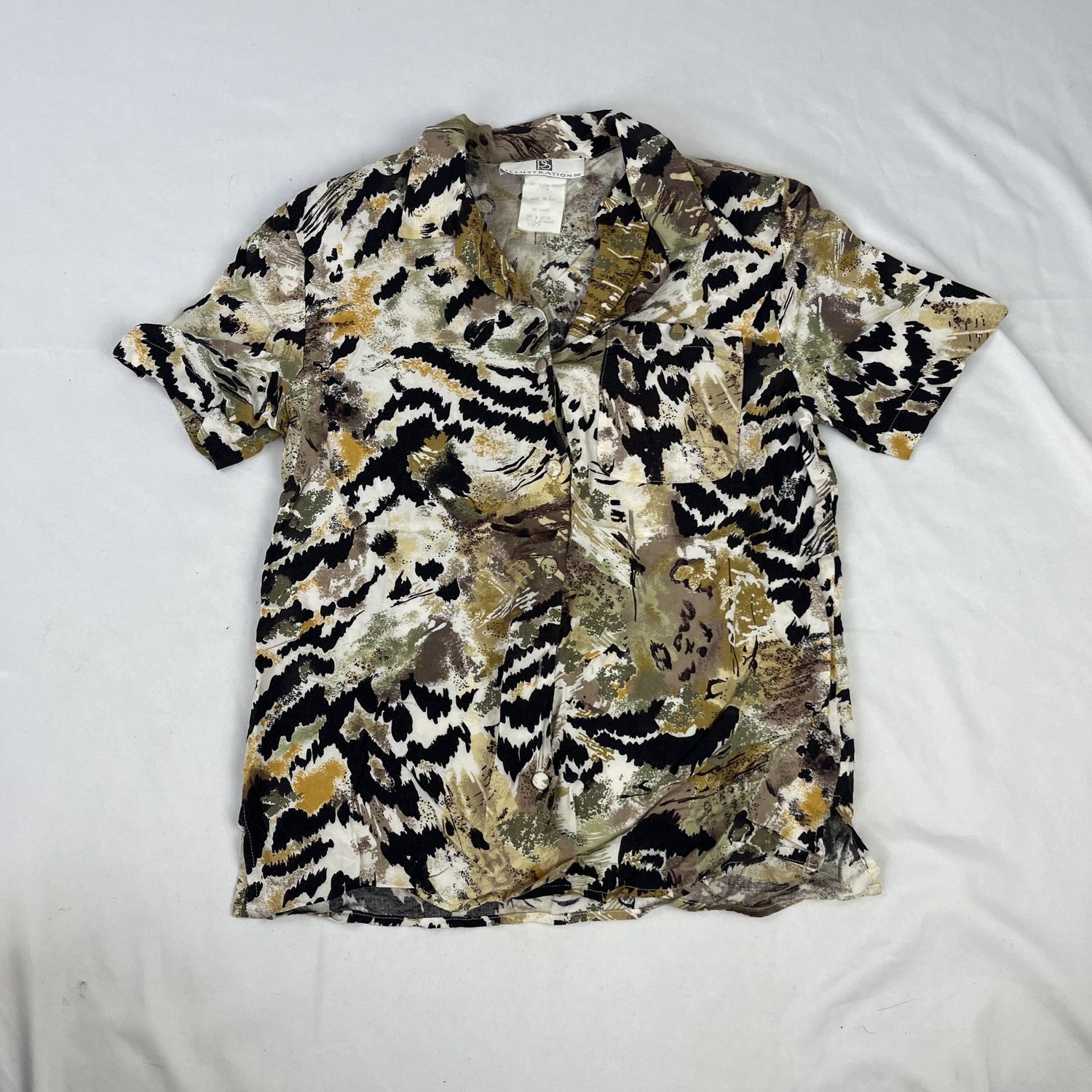 Nature Print Button-up