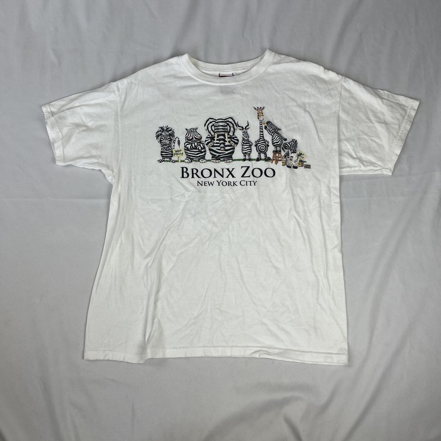 Zebra Zoo T-shirt 2001