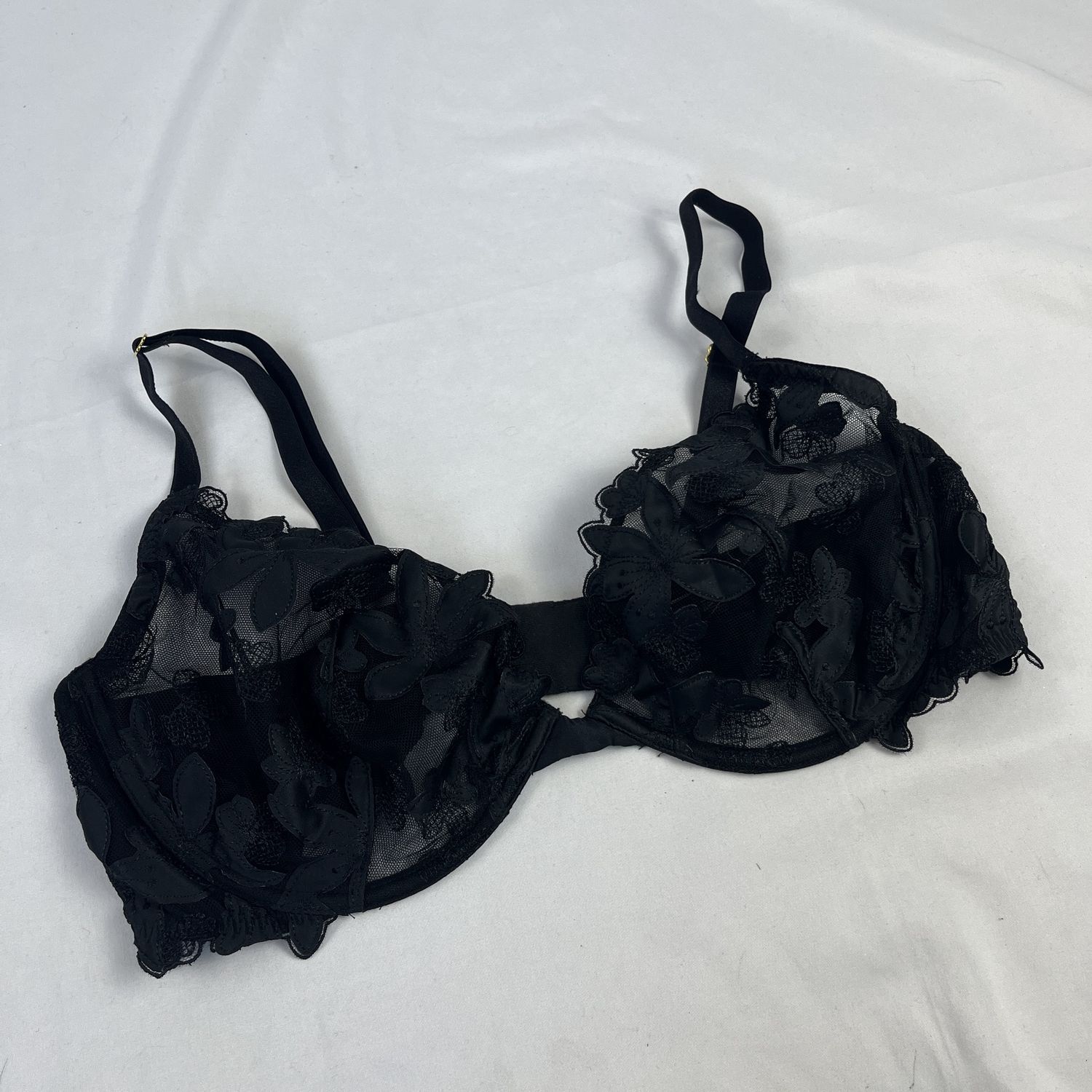 Leather and Lace Bra