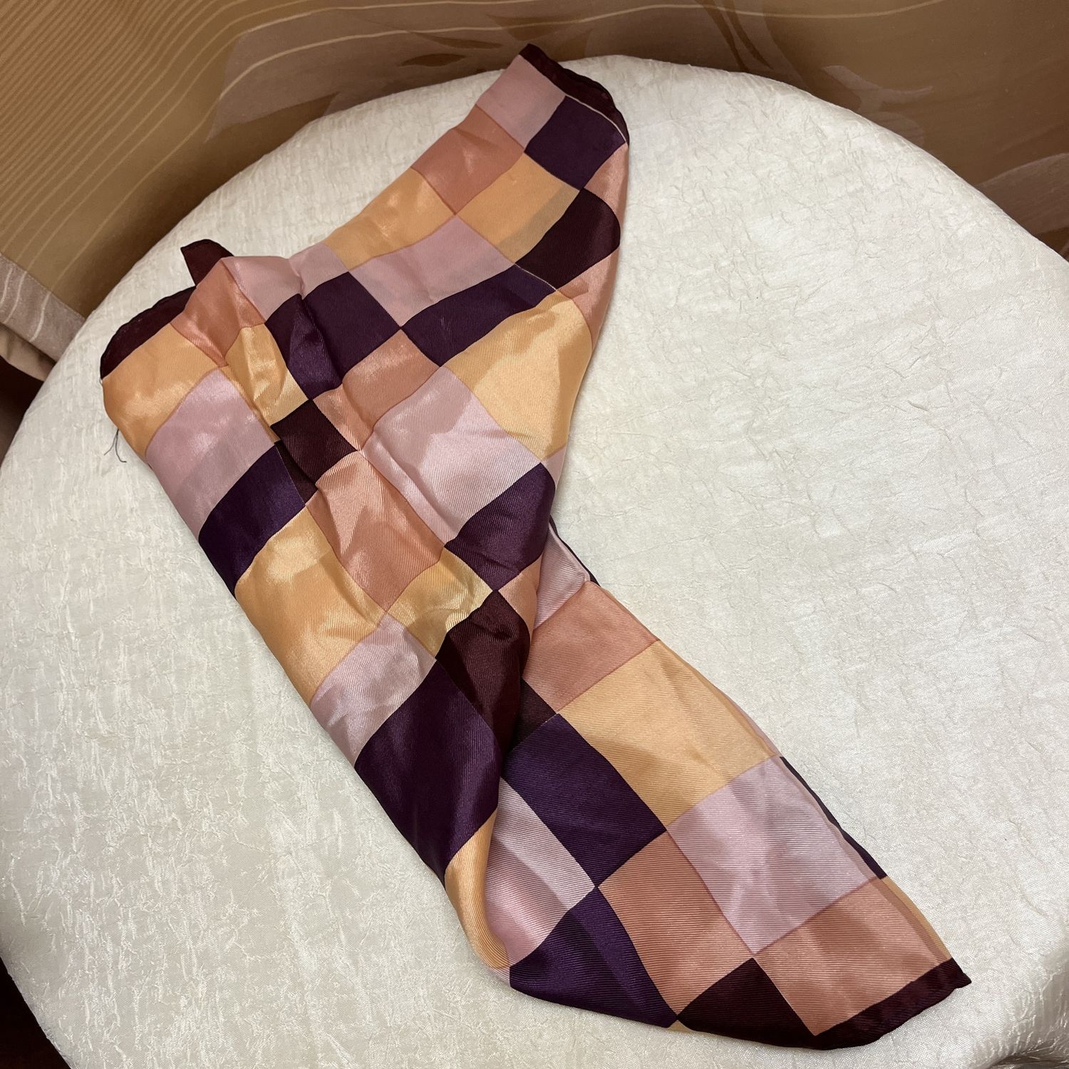 Magenta Square Scarf