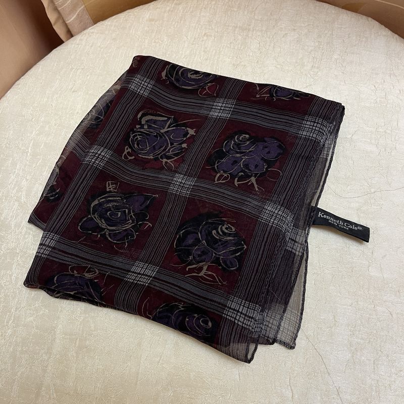 Black Rose Scarf