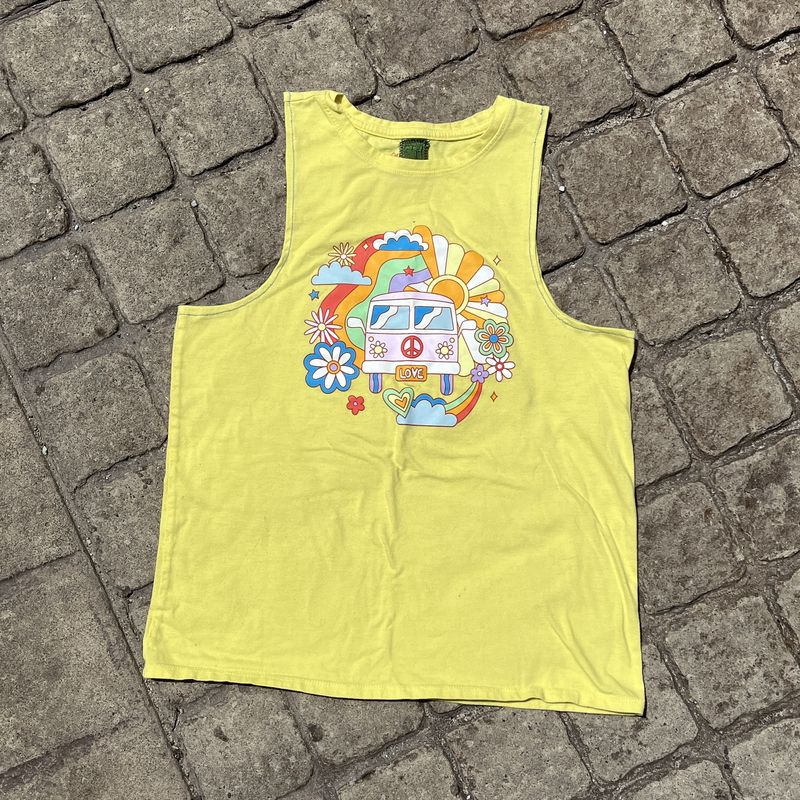 hippie love baby tank