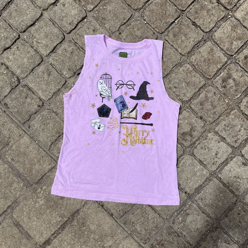purple HP baby tank