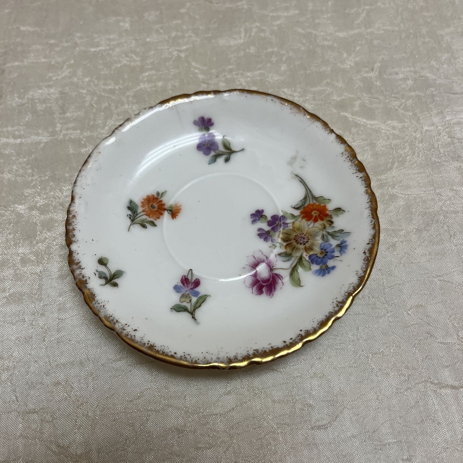 Decorative Floral Plate