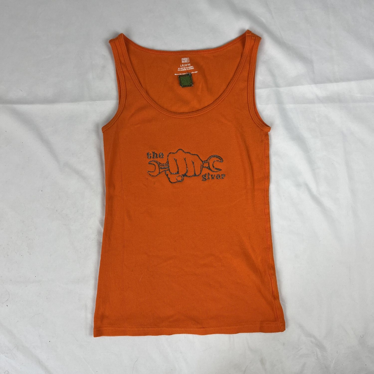 Orange Giver Tank