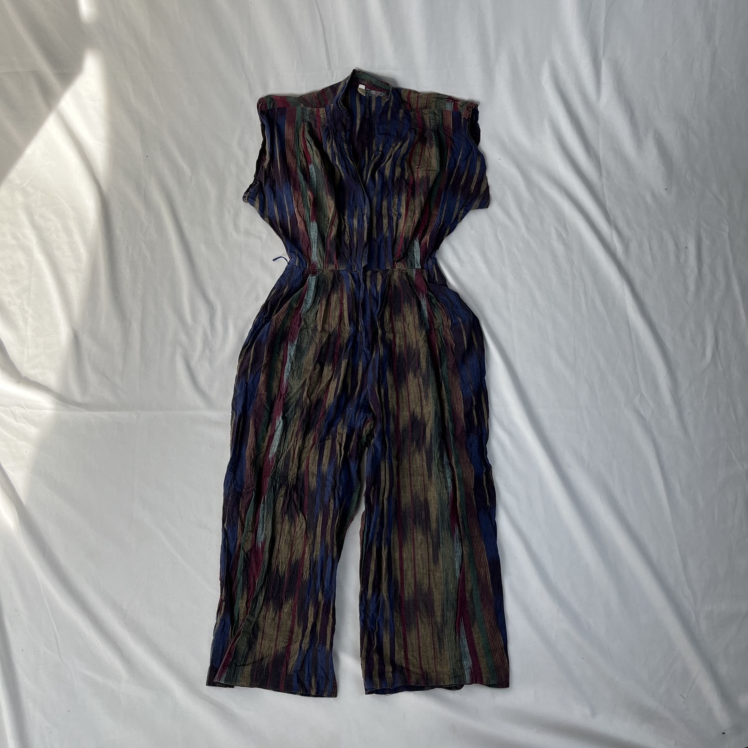 Muted Stripes Jumpsuit