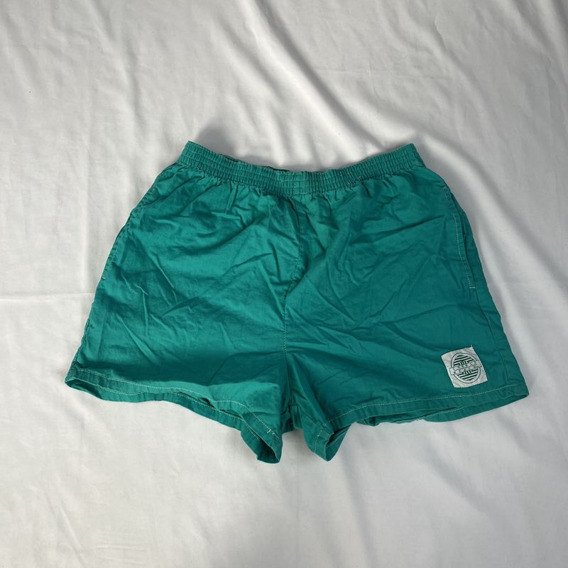 Teal Mini Shorts