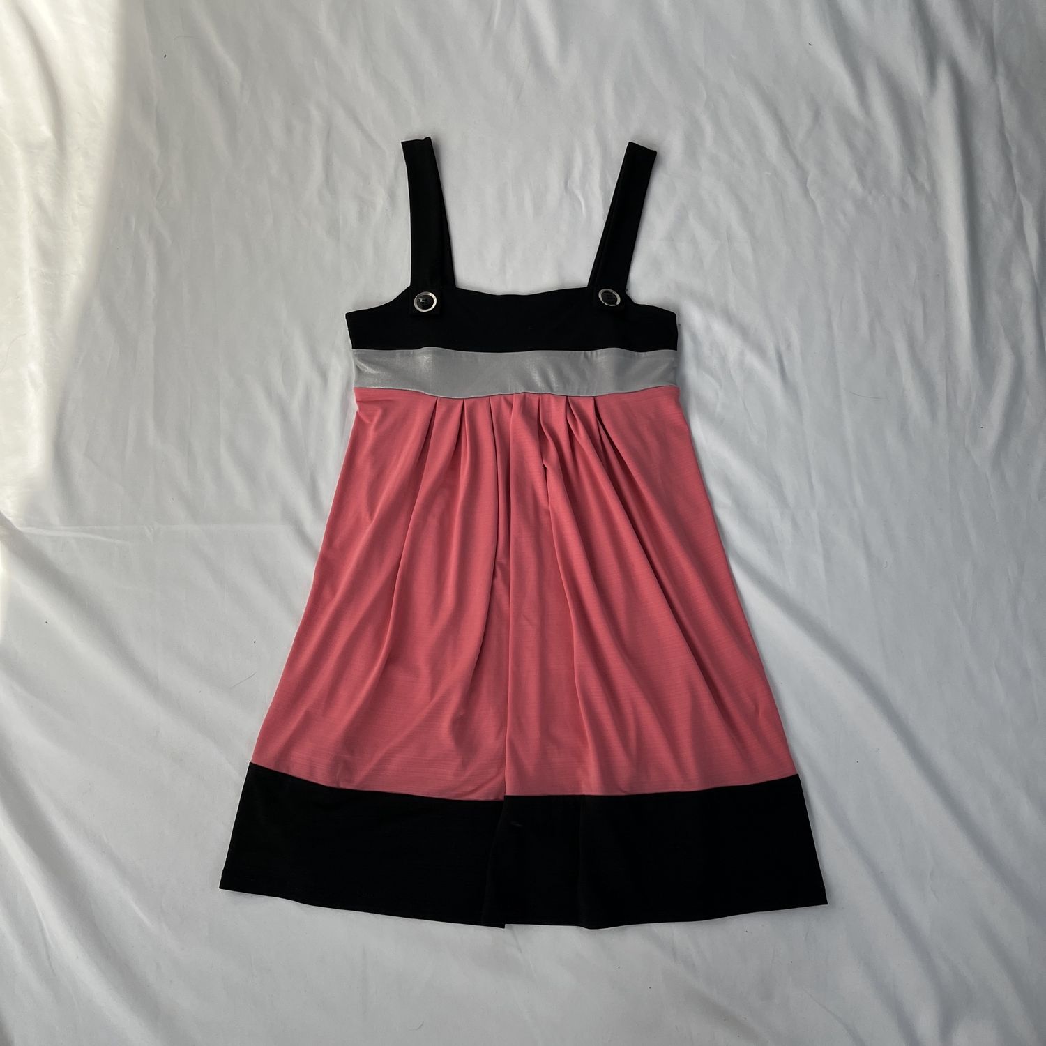 Pink Baby Doll Mini Dress