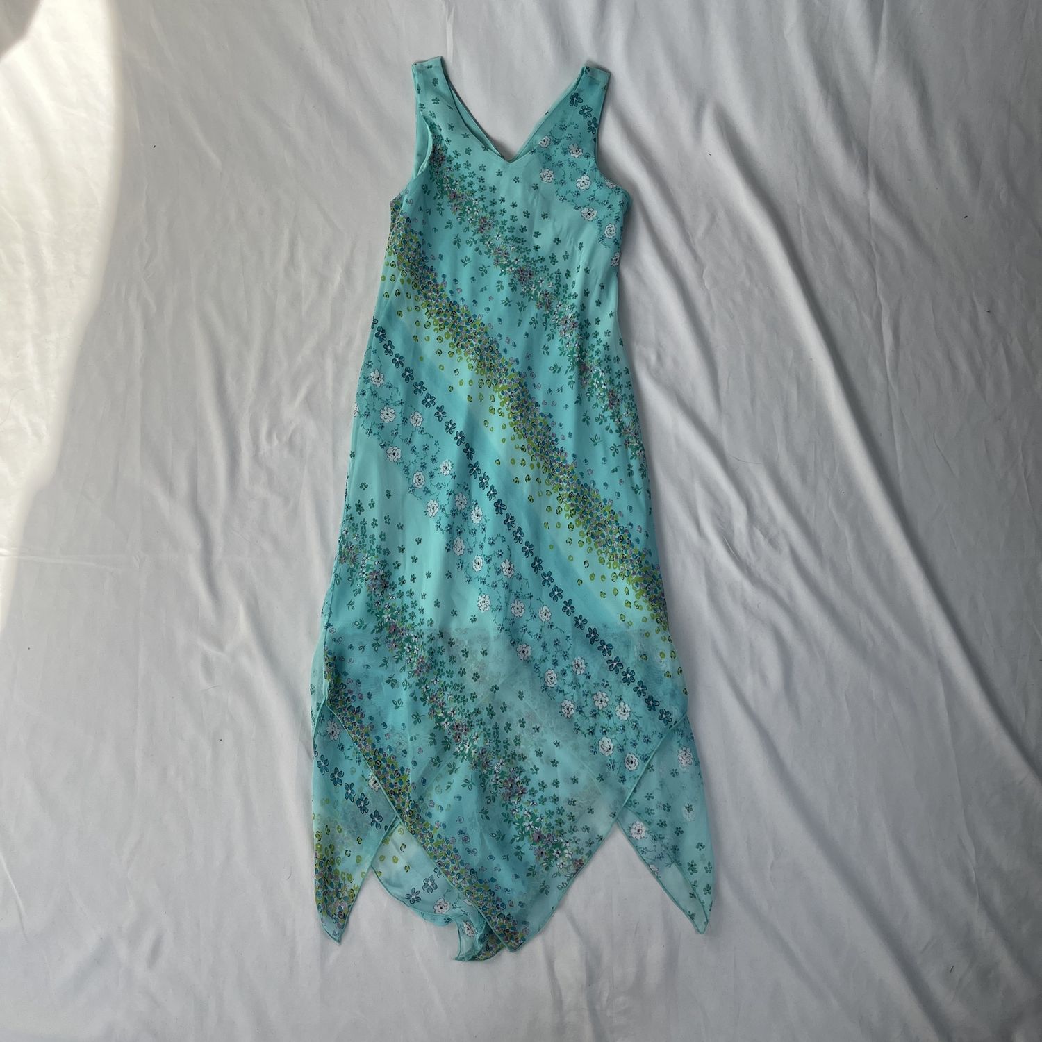 Blue Floral Fairy Dress
