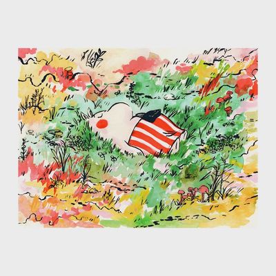 Print - &quot;Moominmama Dreaming&quot;