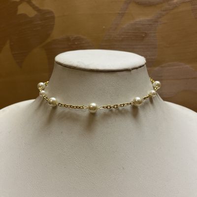 Multisized Pearl Necklace