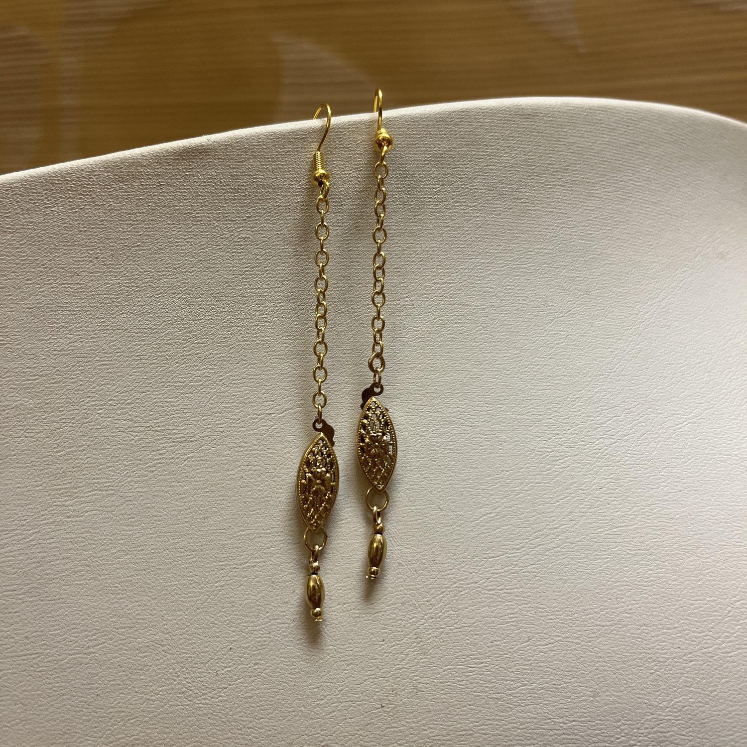 Gold Clasp Earrings