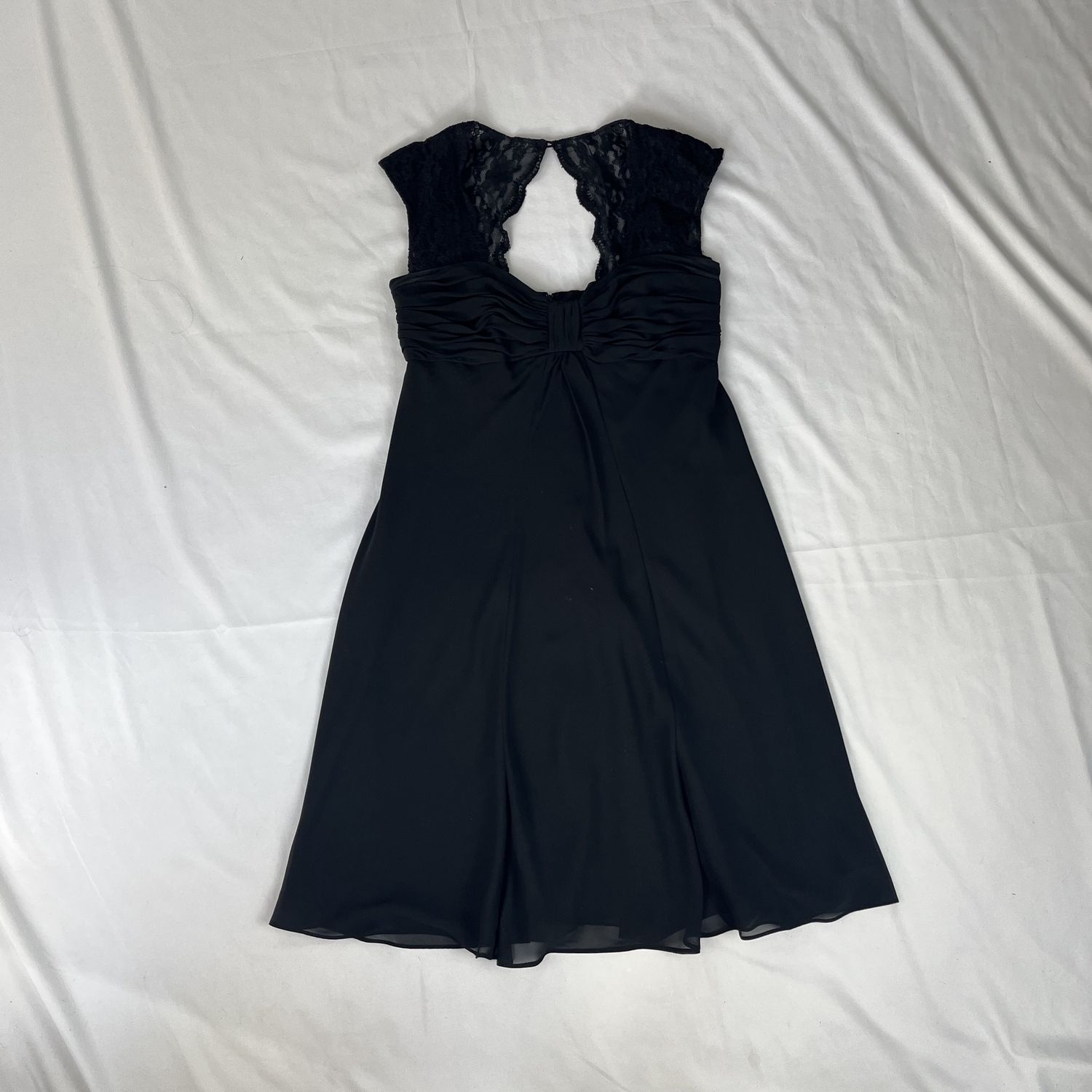Black Lace Tank Dress