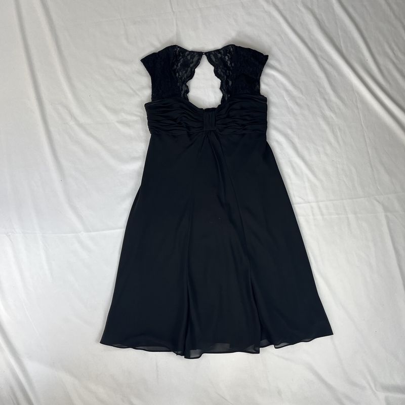 Black Lace Tank Dress