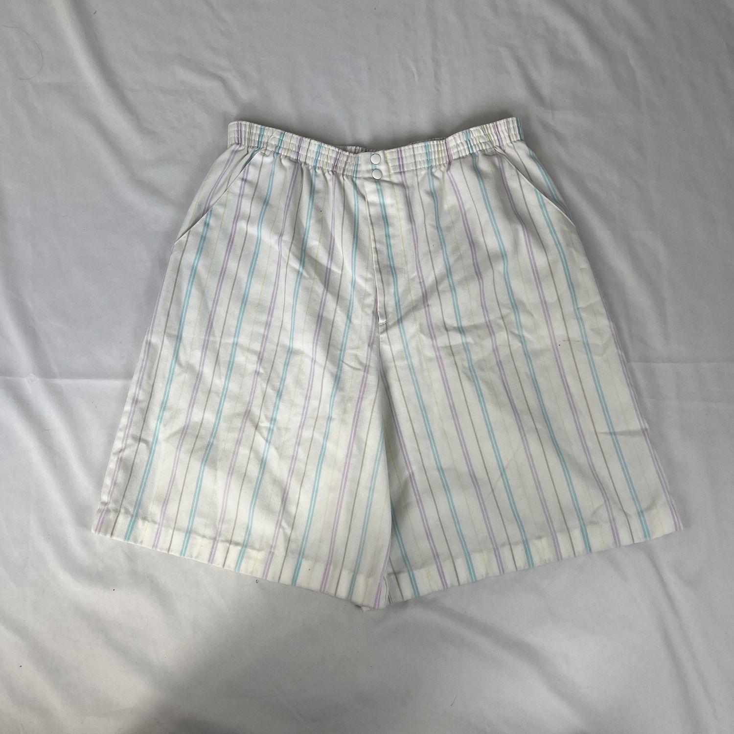 Pastel Stripe Shorts