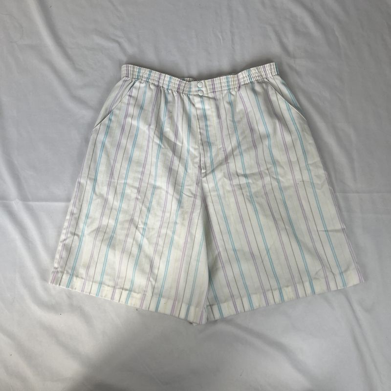 Pastel Stripe Shorts