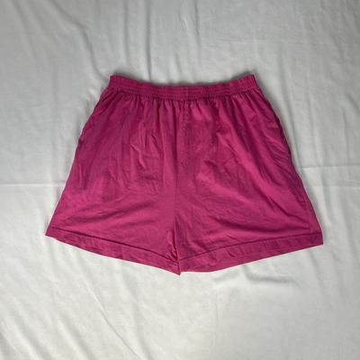 Hot Pink Elastic Shorts