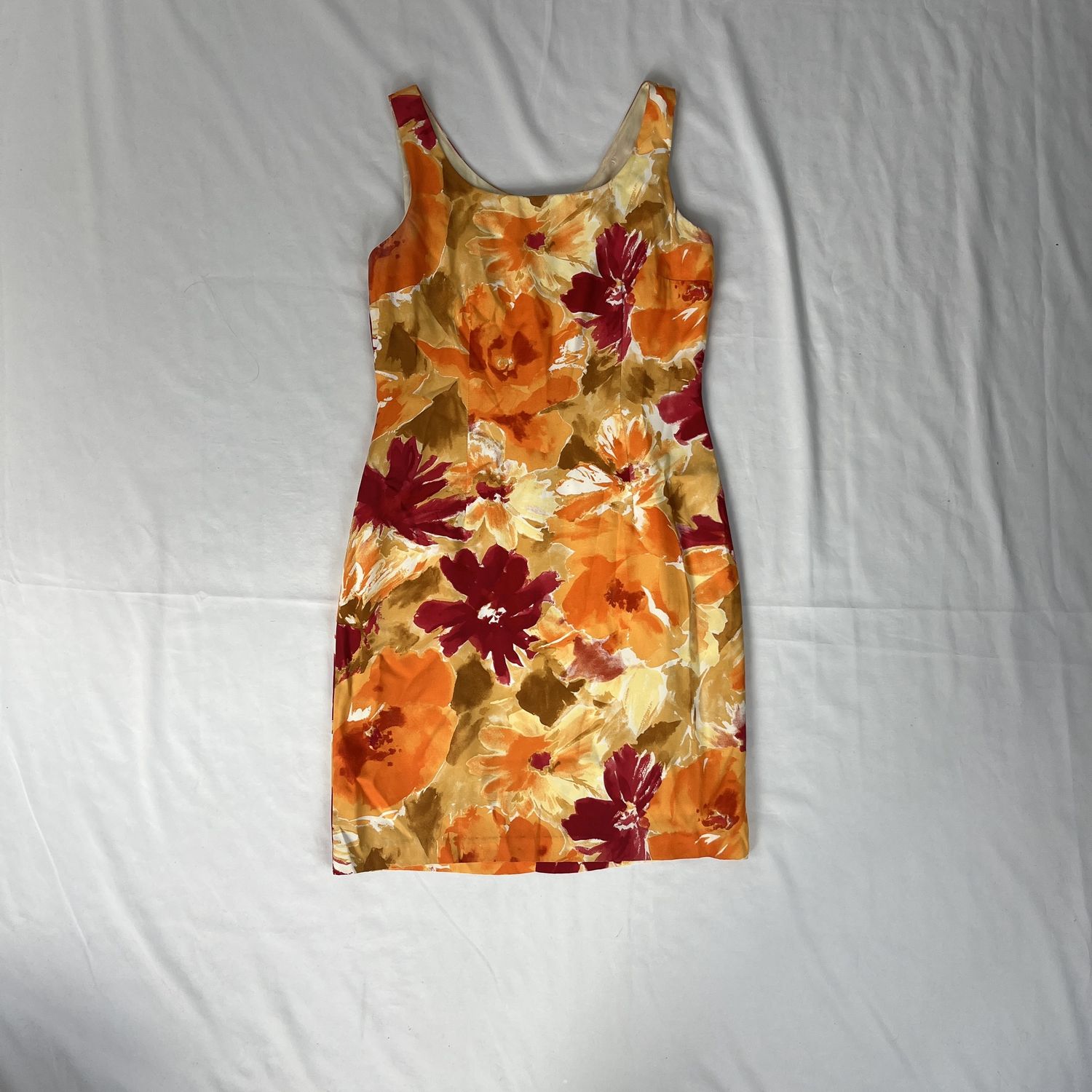 Warm Orange Dress