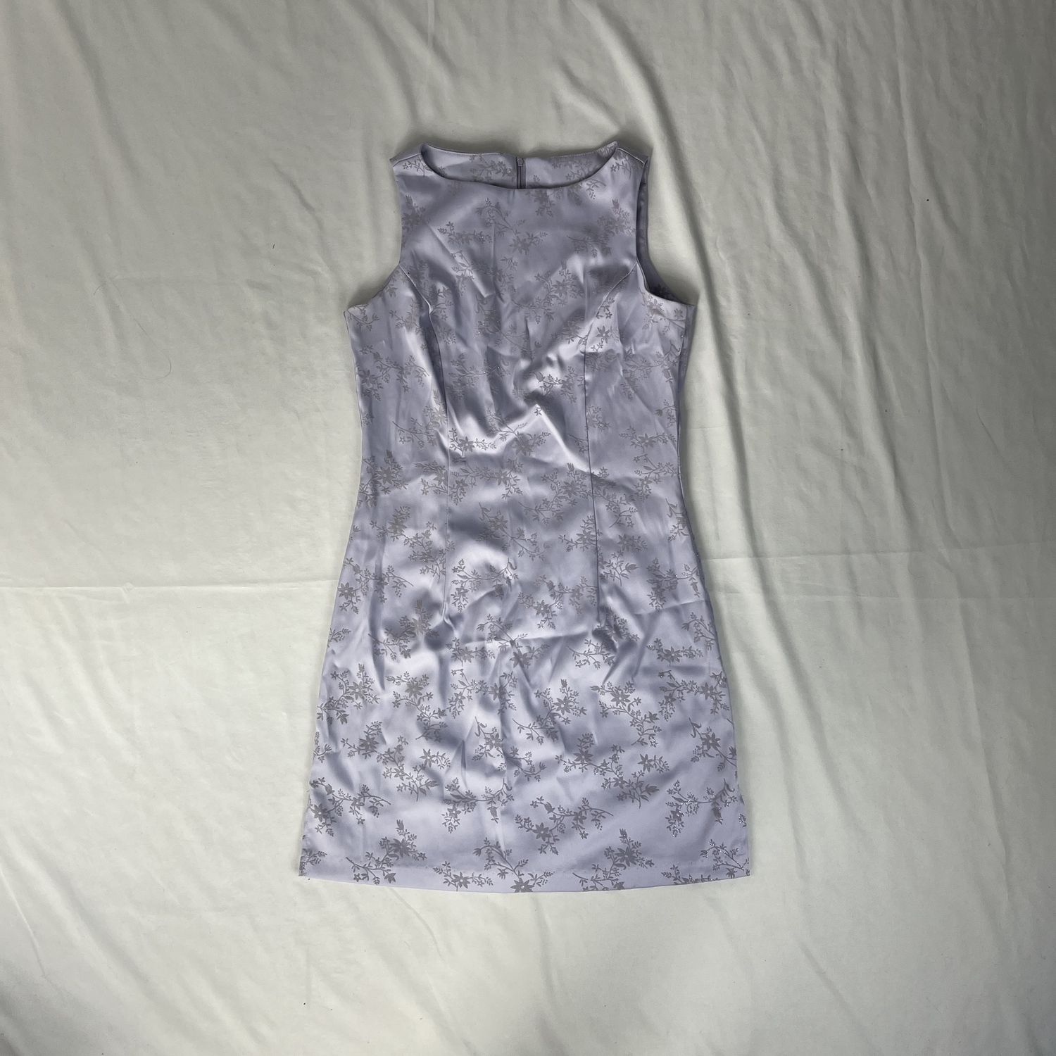 Lilac Felt Flower Dress